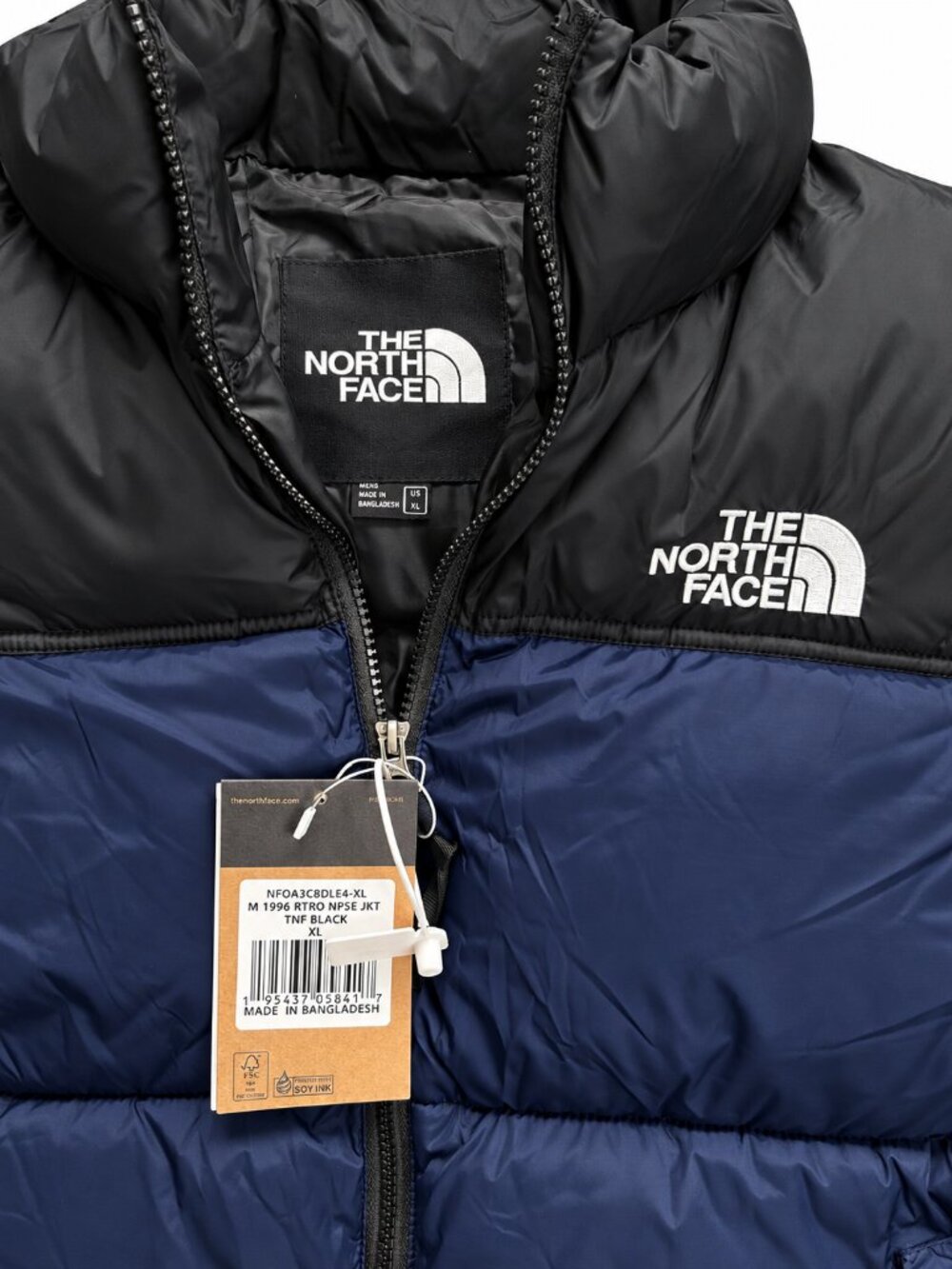 The North Face 1996 Retro Nuptse 700 Fill Down Puffer Jacket XL NWT - Picture 7 of 14